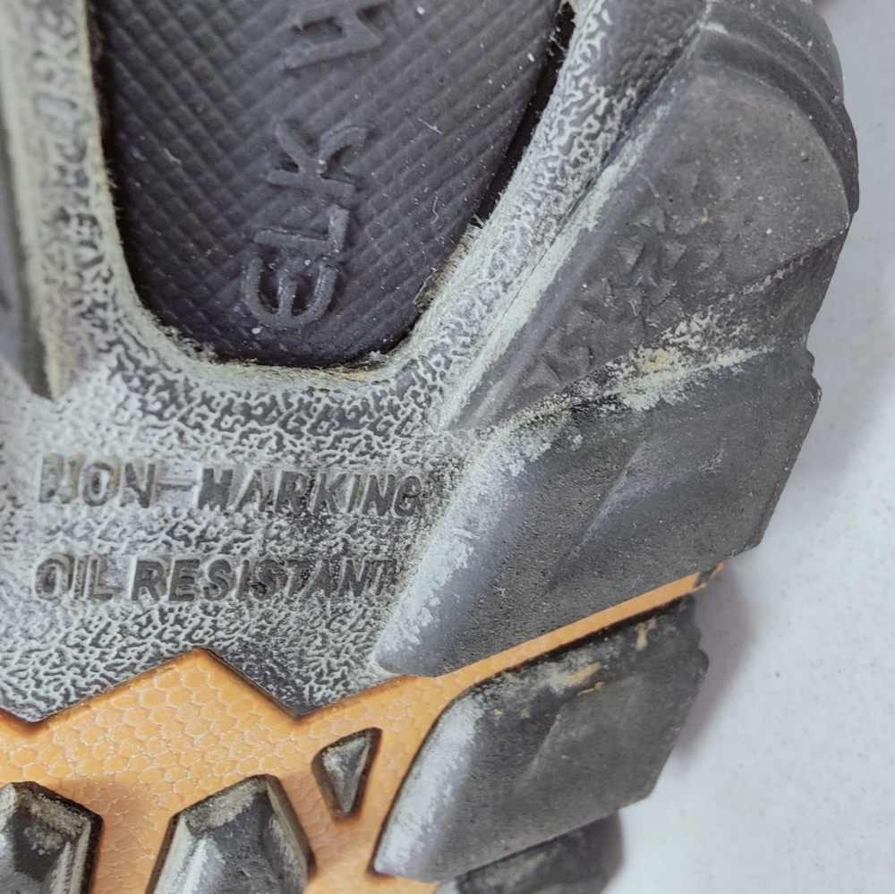 Elk Woods Men's Predator Leather Waterproof Oil Proof Industrial Work Boots, 13 - Picture 12 of 13